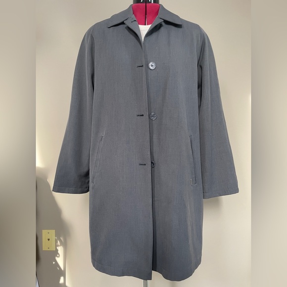 London Fog Jackets & Blazers - London Fog Gray Car Coat 10
